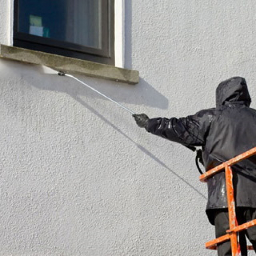 Hidrolavado de edificios en Vitacura